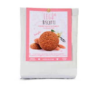 Biscotti di mais, legumi e mandorle alla vaniglia